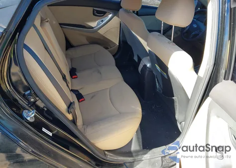 2013 Hyundai Elantra Gls из США, поврежденный, VIN KMHDH4AEXDU708259